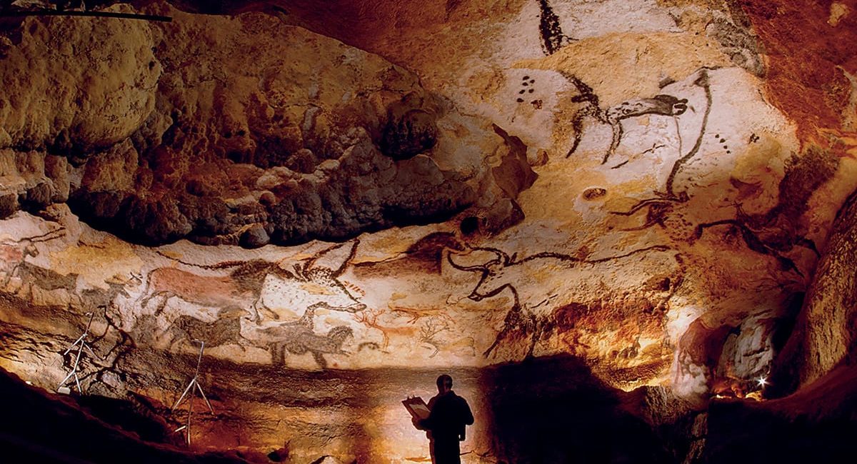 Sala dos Touros, Lascaux, França